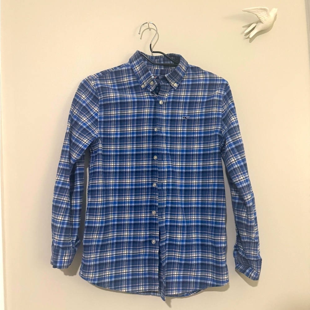 Boys Long Sleeved Vineyard Vines Flannel